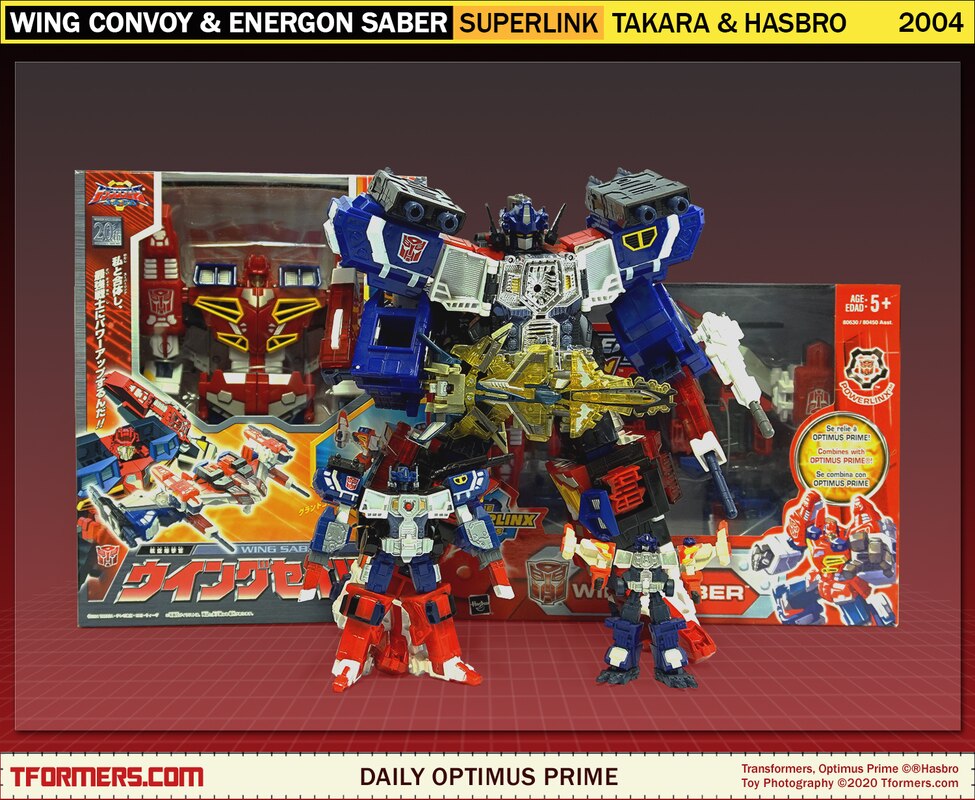 Daily Prime - Super Link Wing Convoy Energon Saber Super Mode